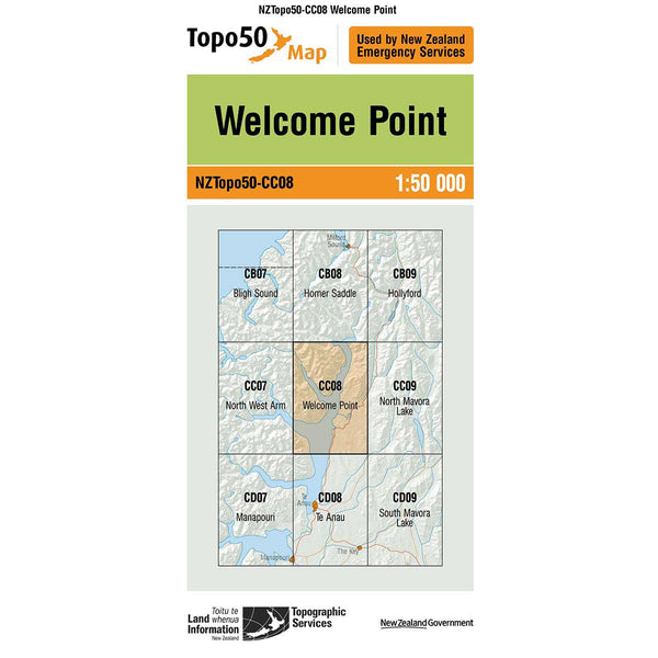 Topo50 CC08 Welcome Point