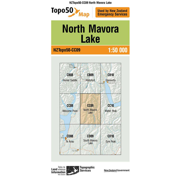 Topo50 CC09 North Malvora Lake