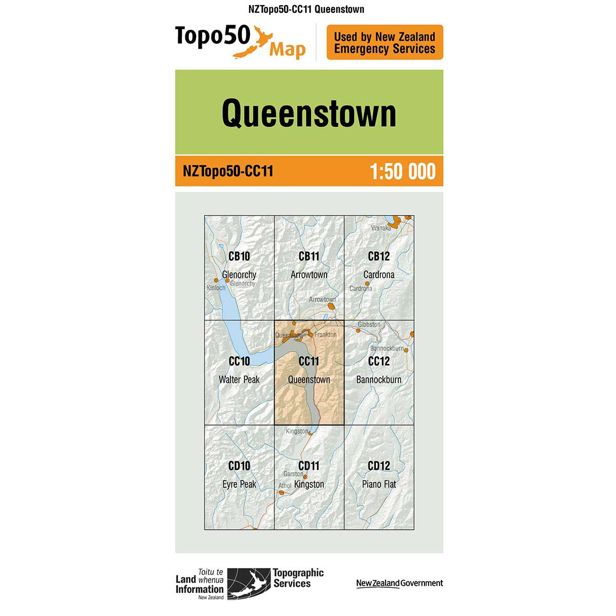 Topo50 CC11 Queenstown