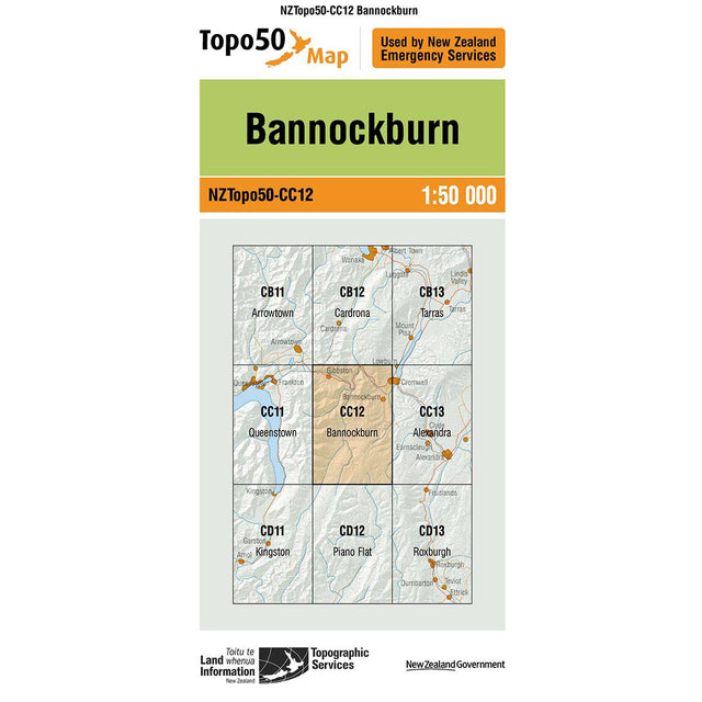 Topo50 CC12 Bannockburn