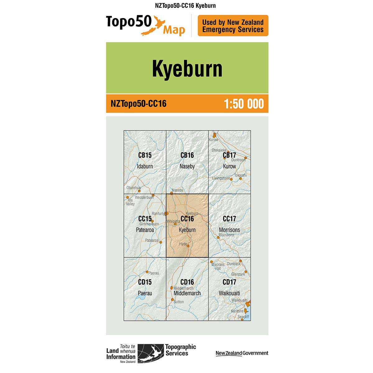Topo50 CC16 Kyeburn