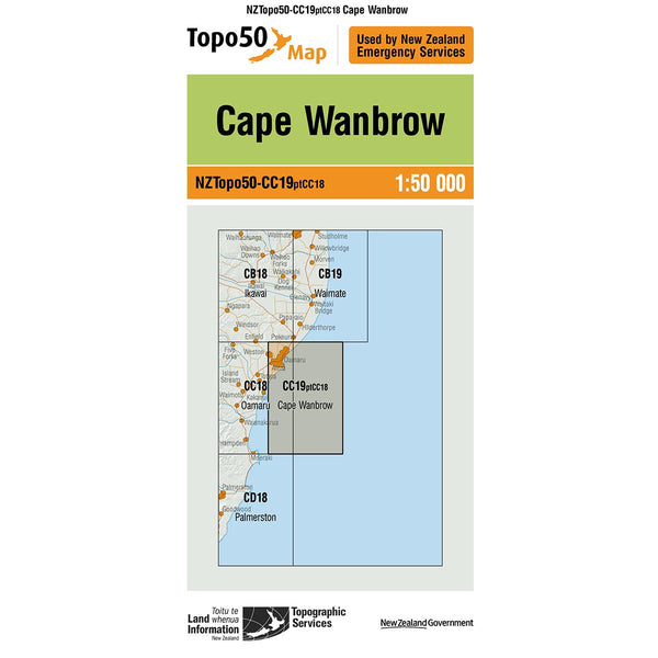 Topo50 CC19 Cape Wanbrow