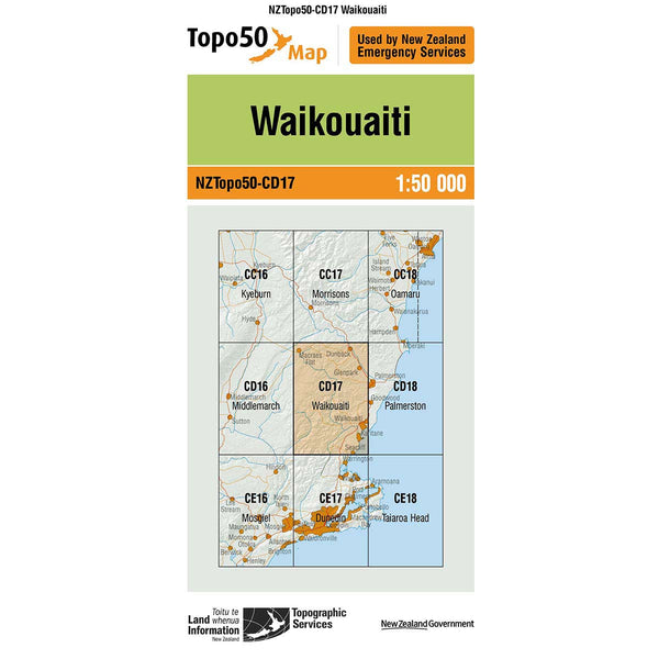 Topo50 CD17 Waikouaiti