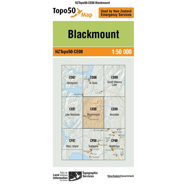 Topo50 CE08 Blackmount