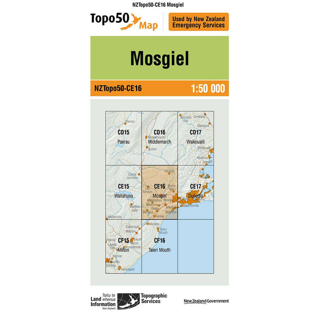 Topo50 CE16 Mosgiel