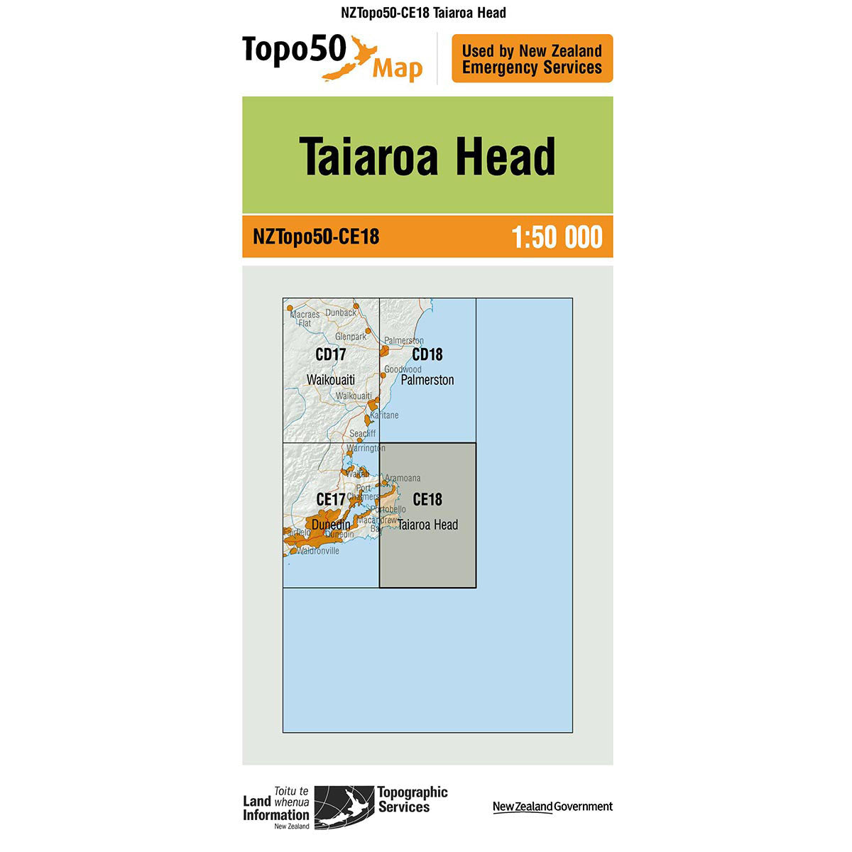 Topo50 CE18 Taiaroa Head