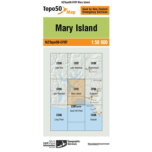 Topo50 CF07 Mary Island