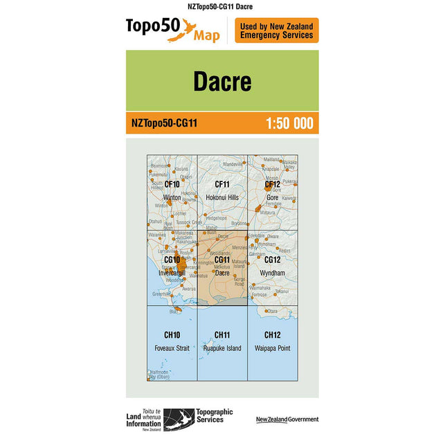 Topo50 CG11 Dacre