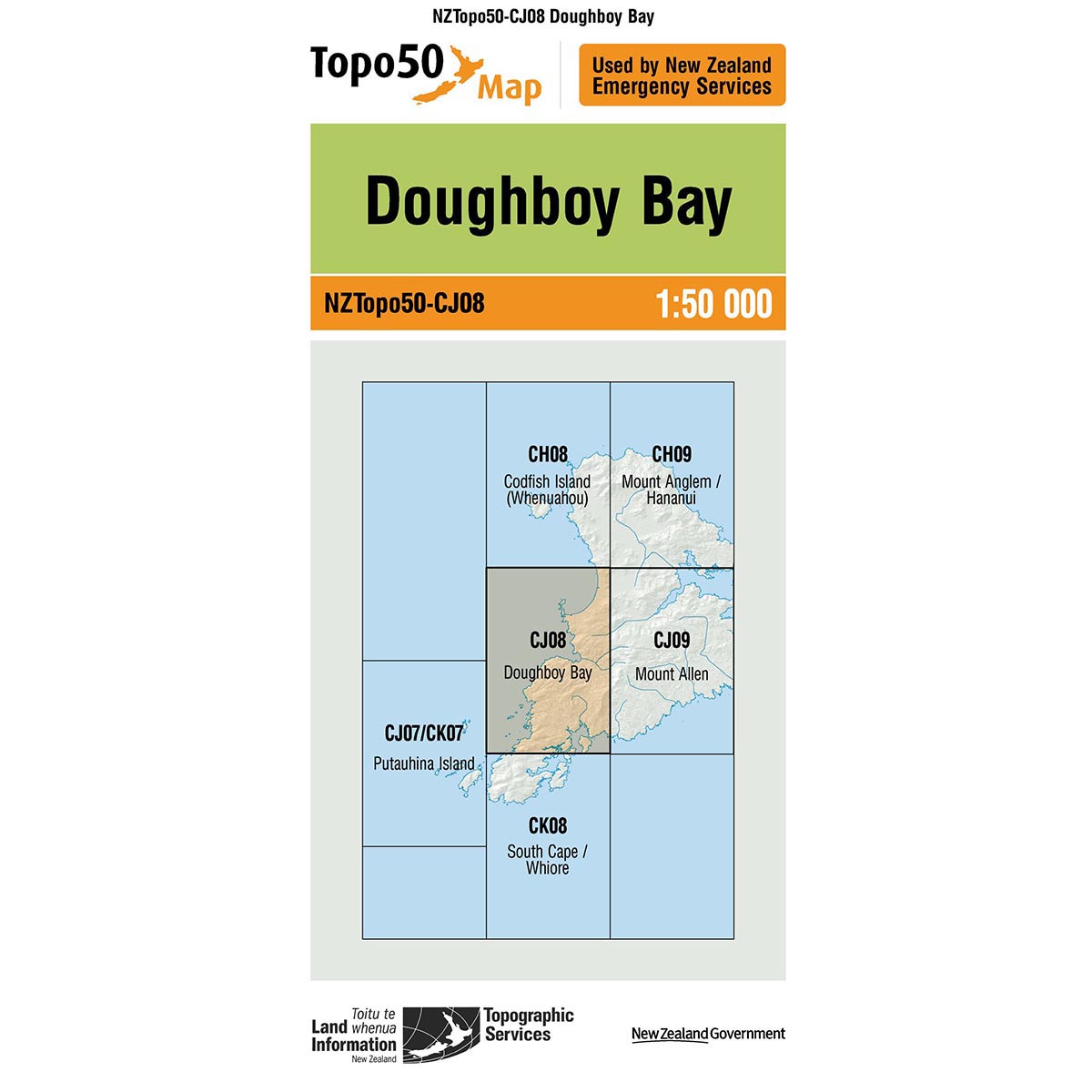 Topo50 CJ08 Doughboy Bay