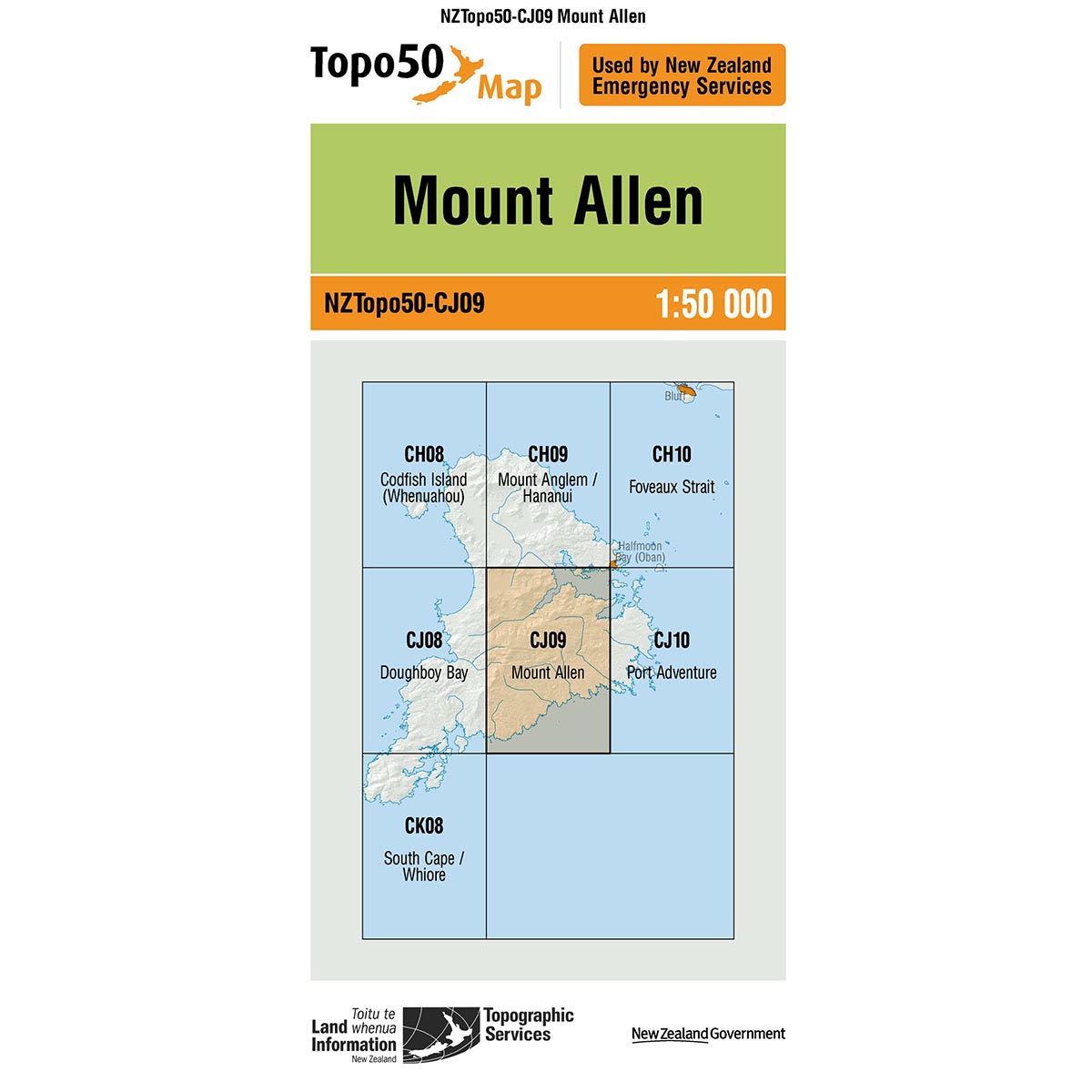 Topo50 CJ09 Mount Allen