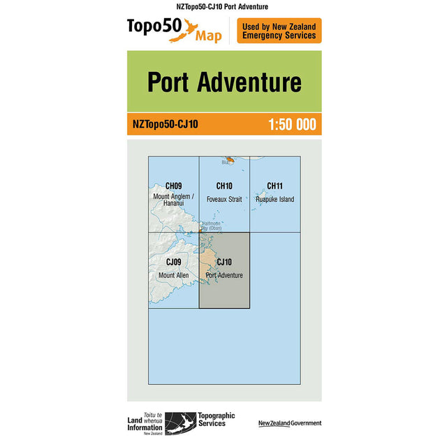 Topo50 CJ10 Port Adventure