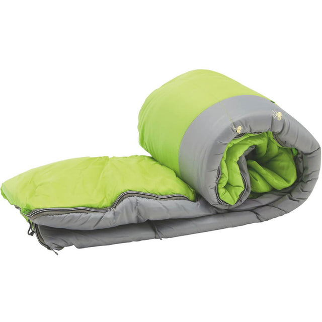 Green, partially rolled up