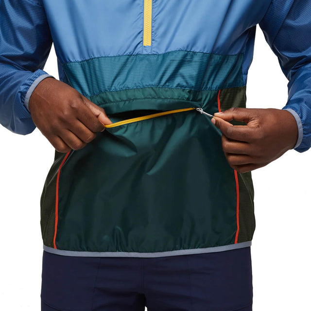 Teca Men's Half-Zip Windbreaker