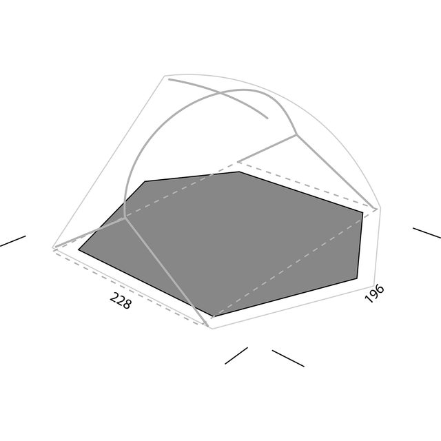 Lyra II Tent Footprint
