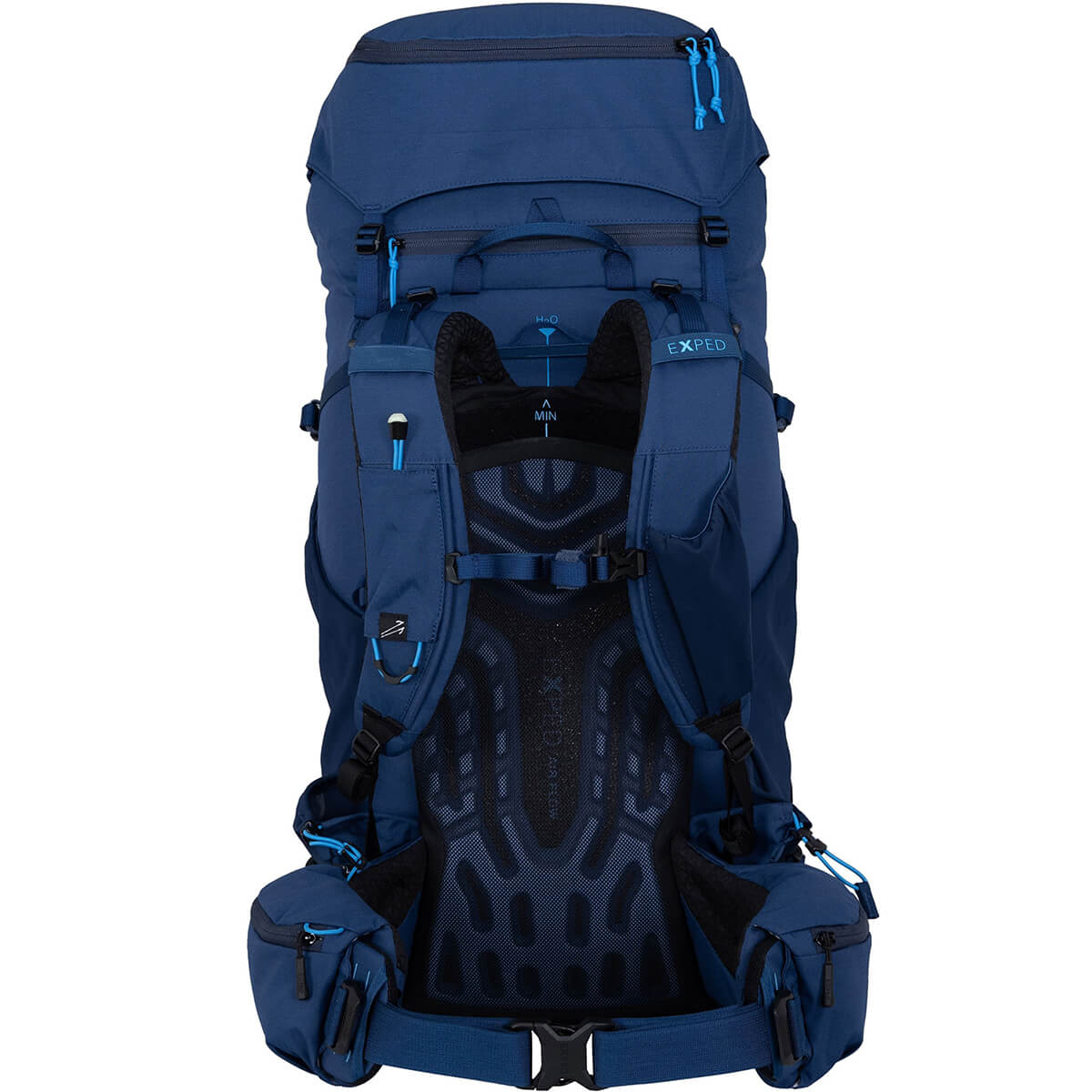 Navy back view