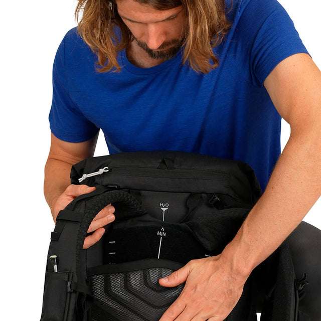 Black, adjustable back system