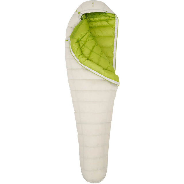 Top view, open