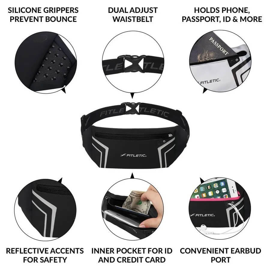 Blitz Reflective Sport and Travel Belt