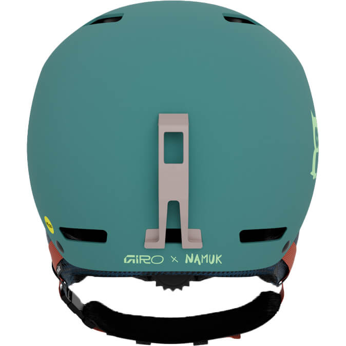Matte Namuk Jade Green back view