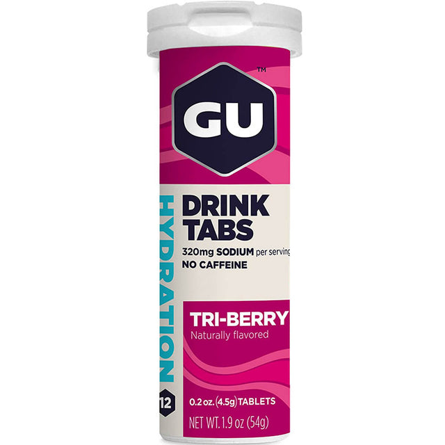 GU Tri-Berry Hydration Drink Tabs