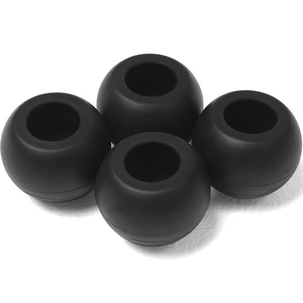 Black 55mm set of 4