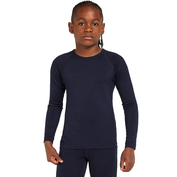 Merino 200 Oasis Kid's LS Crewe 2-14