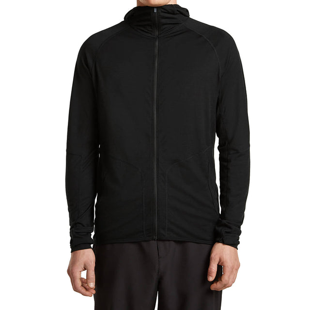 150 MerinoFine Ace Men's LS Zip Hoodie UPF