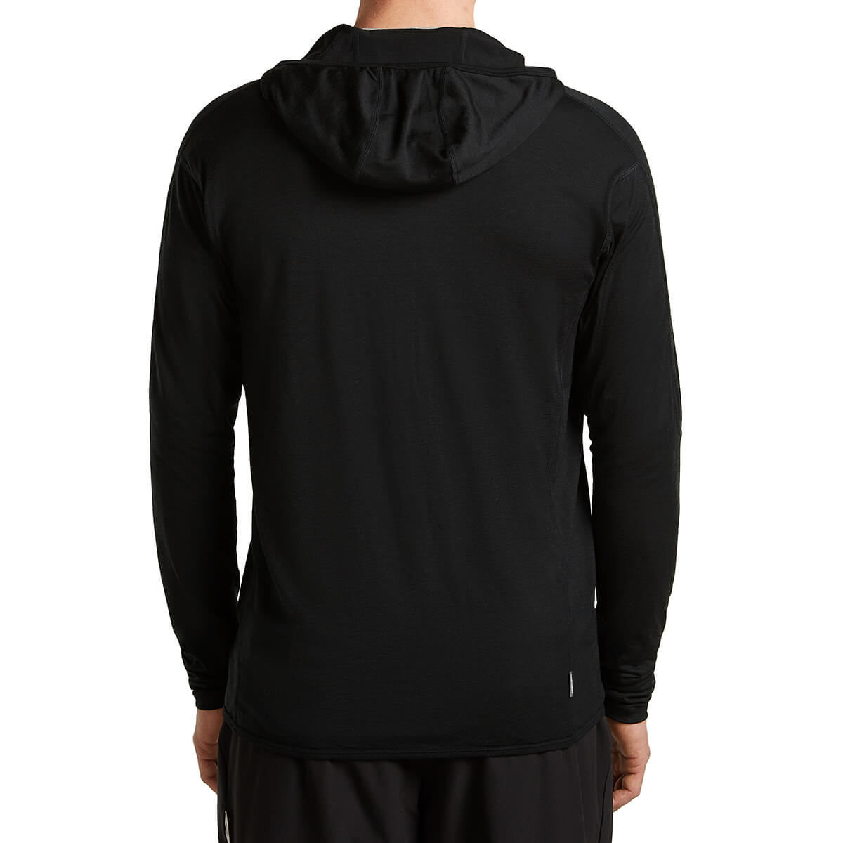150 MerinoFine Ace Men's LS Zip Hoodie UPF
