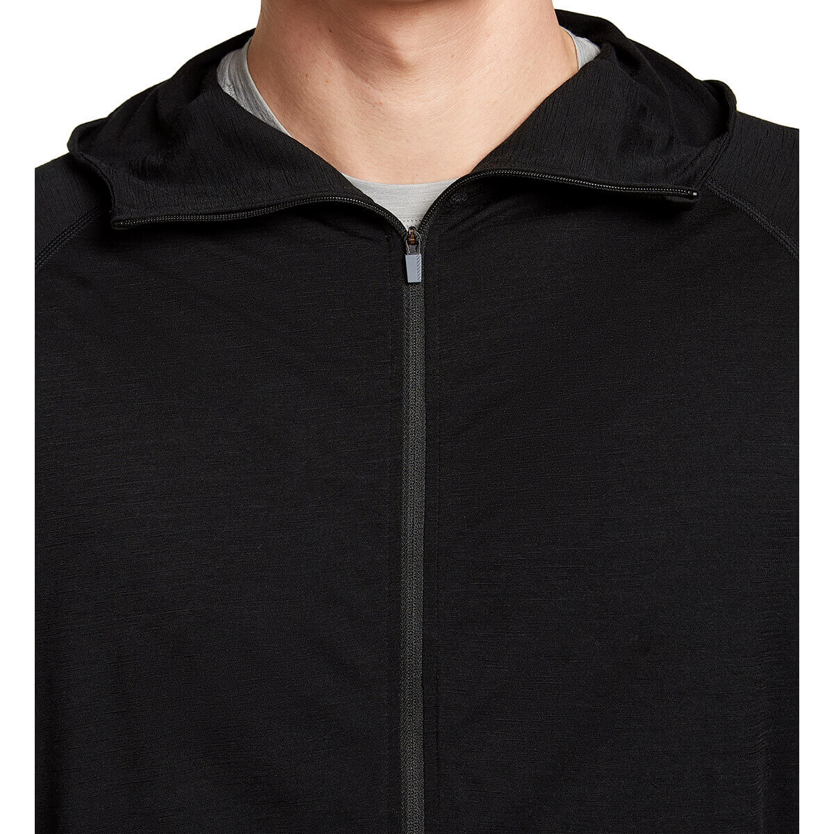 150 MerinoFine Ace Men's LS Zip Hoodie UPF