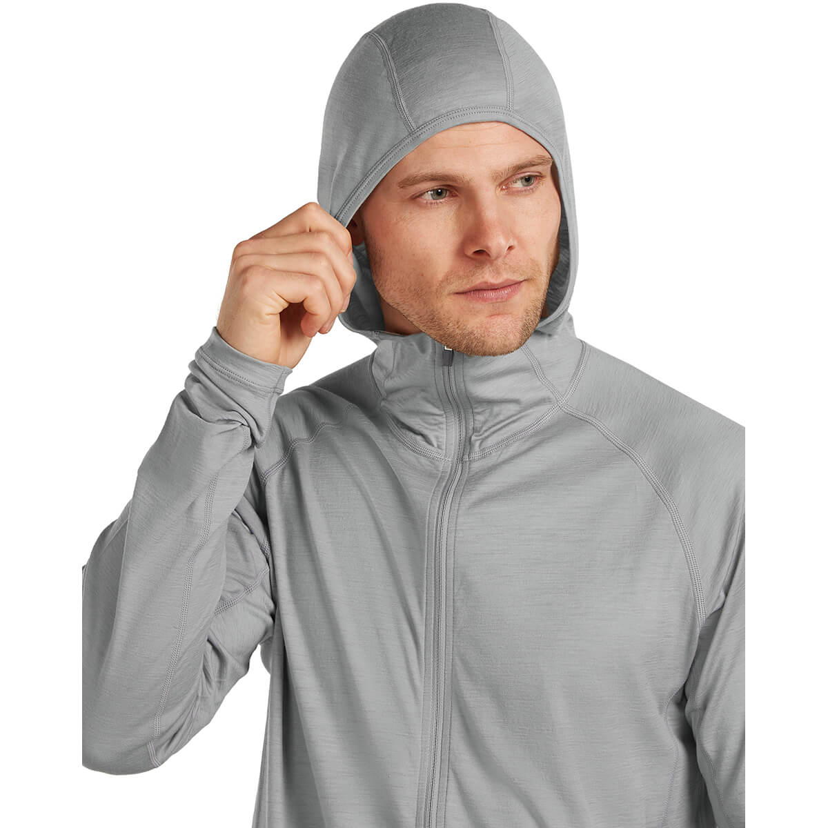 150 MerinoFine Ace Men's LS Zip Hoodie