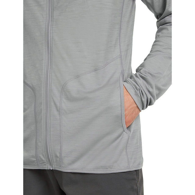 150 MerinoFine Ace Men's LS Zip Hoodie