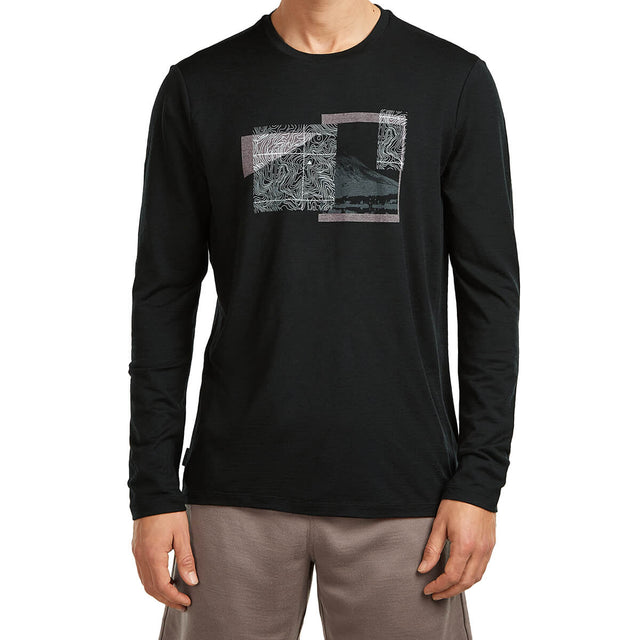 Merino 150 Tech Lite Peak Balance Men's LS Tee