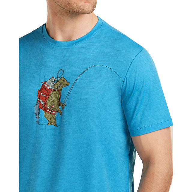 Merino 150 Tech Lite Bear Catch Men's SS Tee