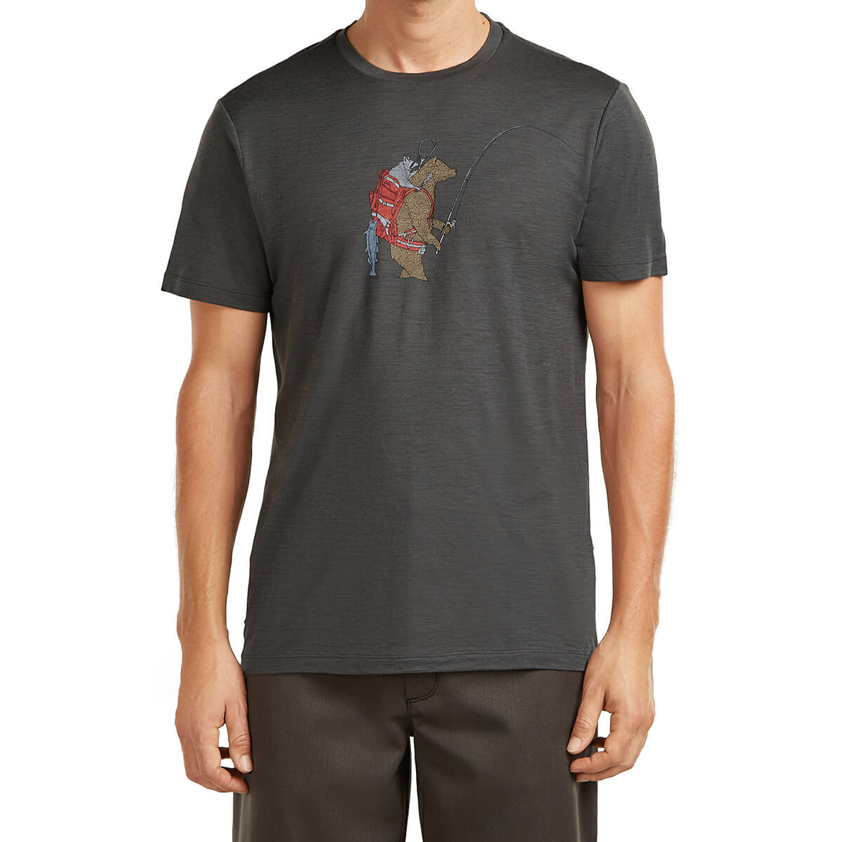 Merino 150 Tech Lite Bear Catch Men's SS Tee