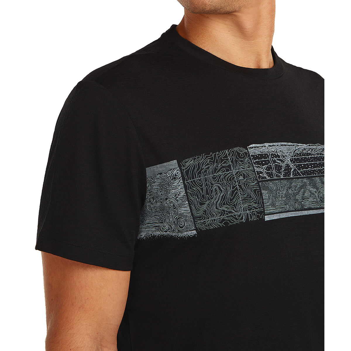 Merino 150 Tech Lite Elevation Line Men's SS Tee