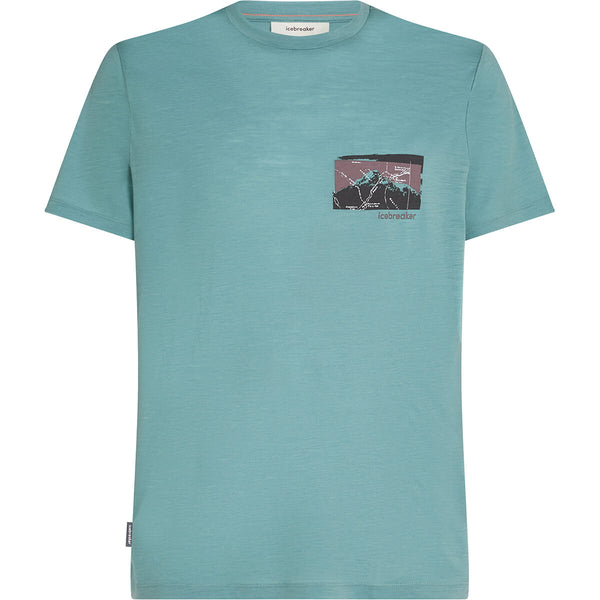 Merino 150 Tech Lite Infographic Men's SS Tee