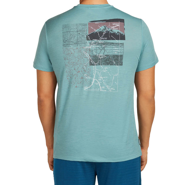 Merino 150 Tech Lite Infographic Men's SS Tee