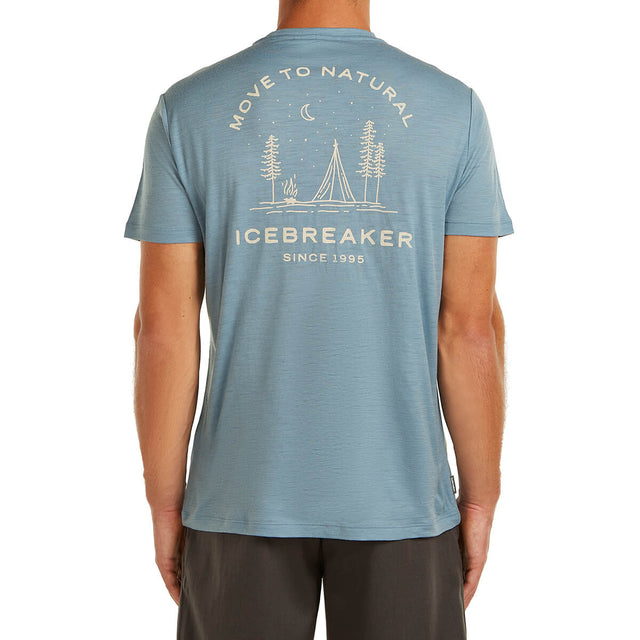 Merino 150 Tech Lite Peaceful Pass Men's SS Tee