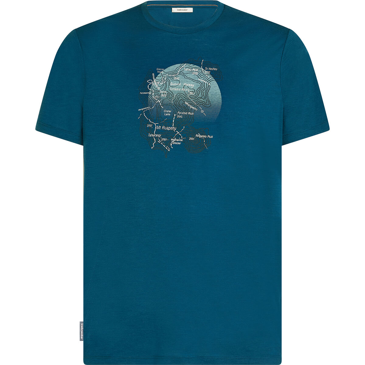 Merino 150 Tech Lite Ruapehu Round Men's SS Tee