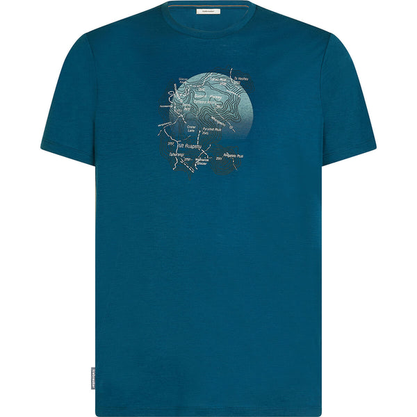 Merino 150 Tech Lite Ruapehu Round Men's SS Tee