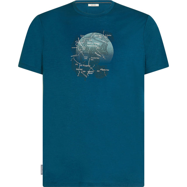 Merino 150 Tech Lite Ruapehu Round Men's SS Tee