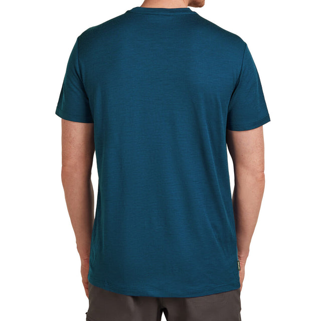 Merino 150 Tech Lite Ruapehu Round Men's SS Tee