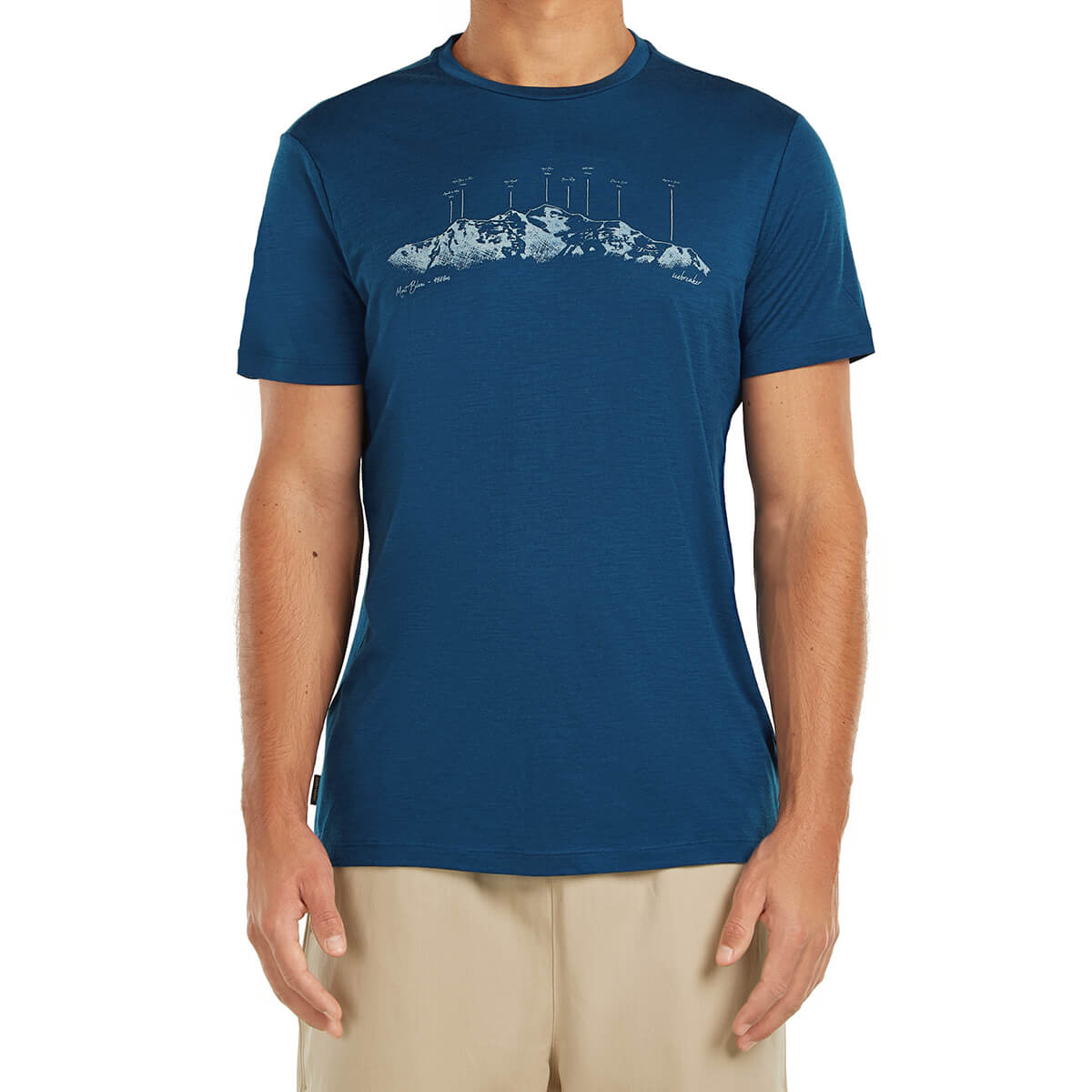 Merino 150 Tech Lite The Peaks Men's SS Tee