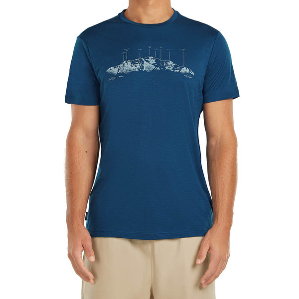 Merino 150 Tech Lite The Peaks Men's SS Tee