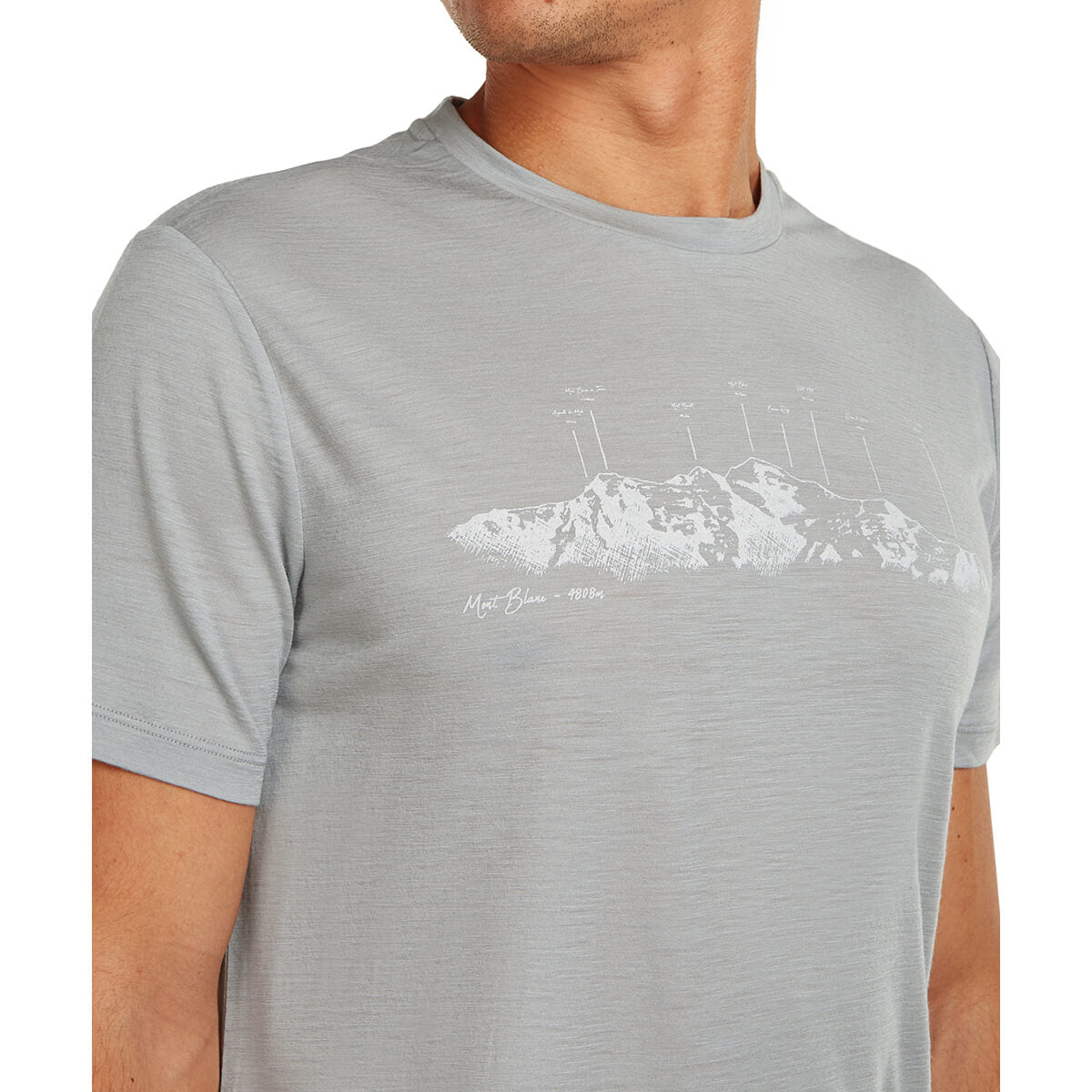 Merino 150 Tech Lite The Peaks Men's SS Tee