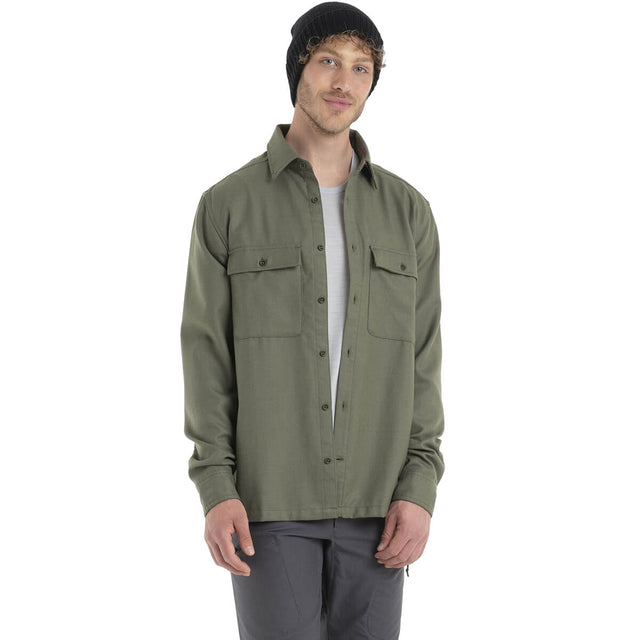 Merino 200 Dawnder Men's LS Flannel Shirt