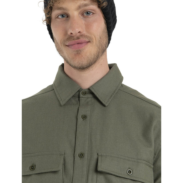 Merino 200 Dawnder Men's LS Flannel Shirt