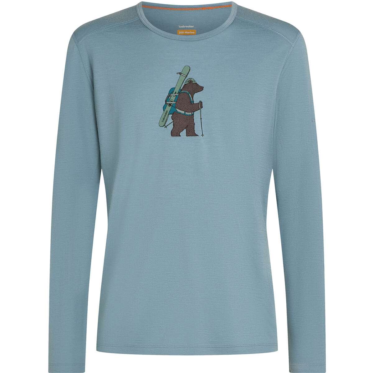 Merino 200 Oasis Bear Tour Men's LS Crewe
