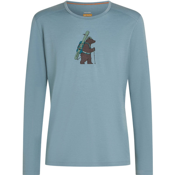 Merino 200 Oasis Bear Tour Men's LS Crewe