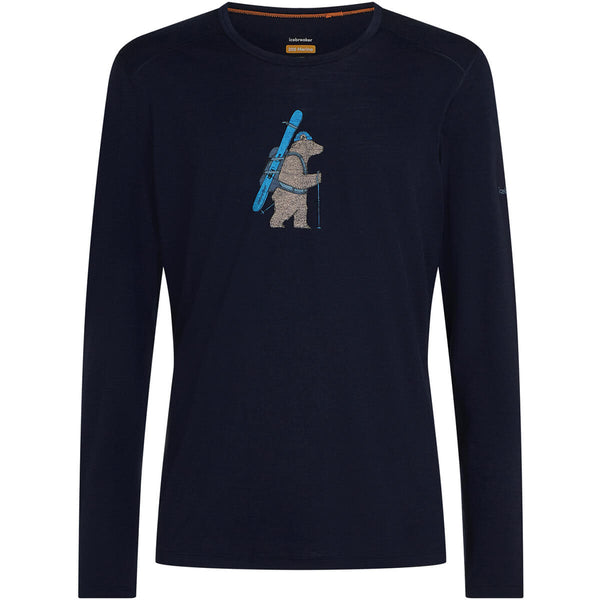 Merino 200 Oasis Bear Tour Men's LS Crewe
